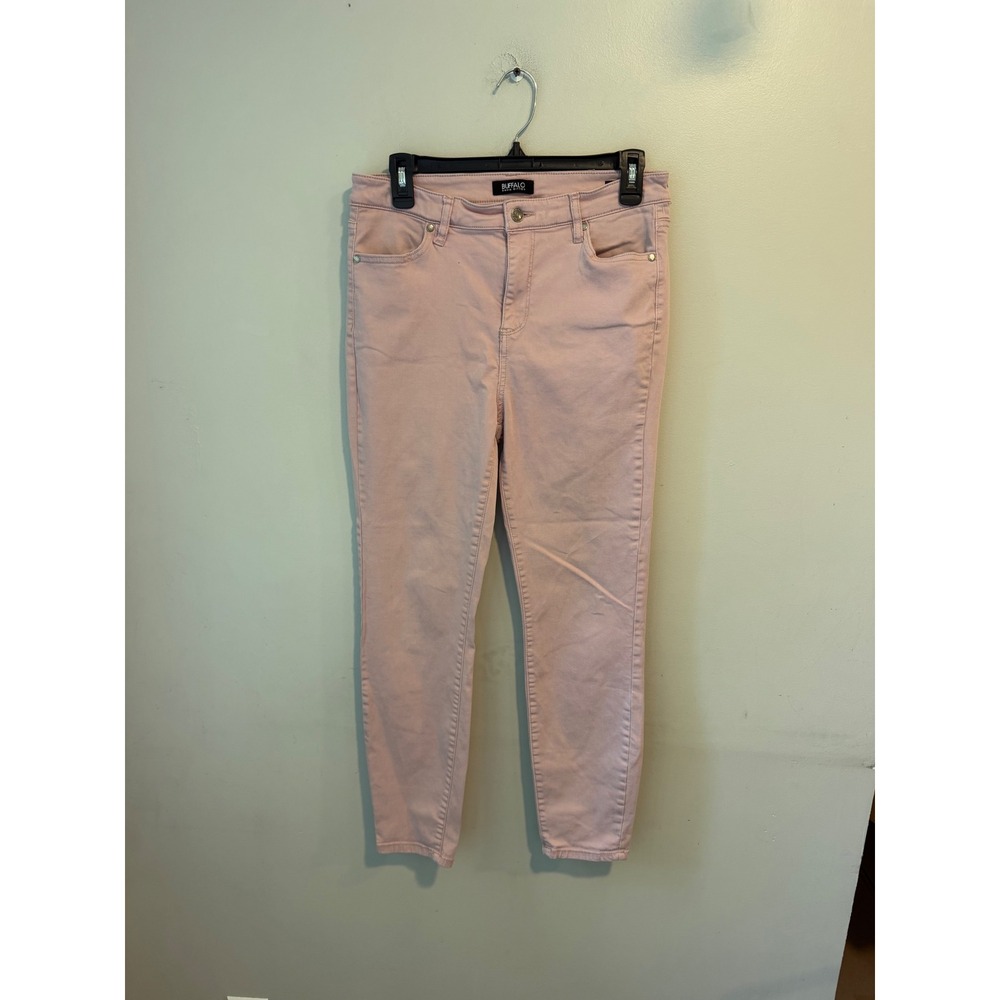 Buffalo David Bitton Havana High Rise Soft Stretch Ankle Pant Pink 8/29